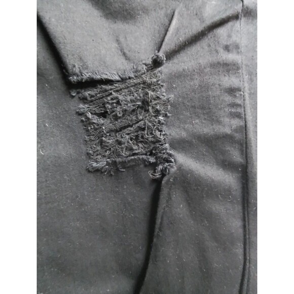 Monkey Ride Distressed Skinny Black Denim Jeans Size 7/8, New with tags - Picture 6 of 7